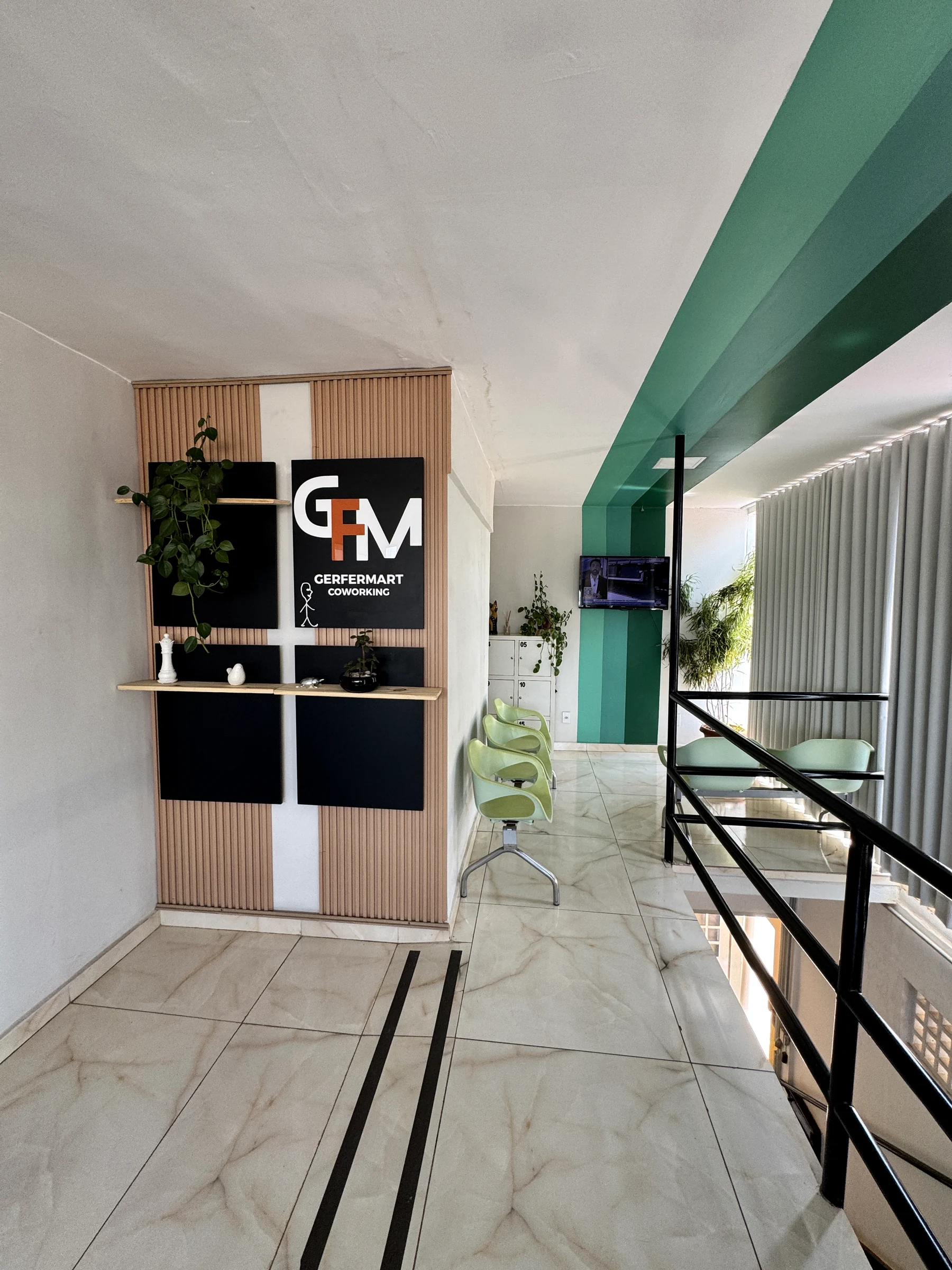 Recepção do Gerfermart Coworking